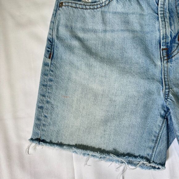 Madewell The Perfect Summer Jean Short Raw Hem Size 25 - Picture 8 of 10